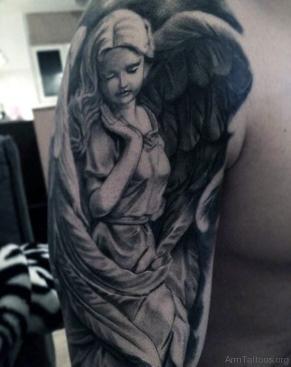 95 Awesome Angel Tattoos For Arm - Arm Tattoo Pictures