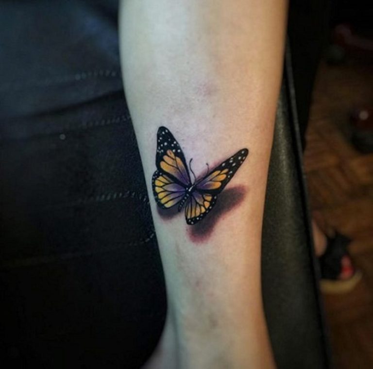 70 Stunning Butterfly Tattoos On Arm - Arm Tattoo Pictures